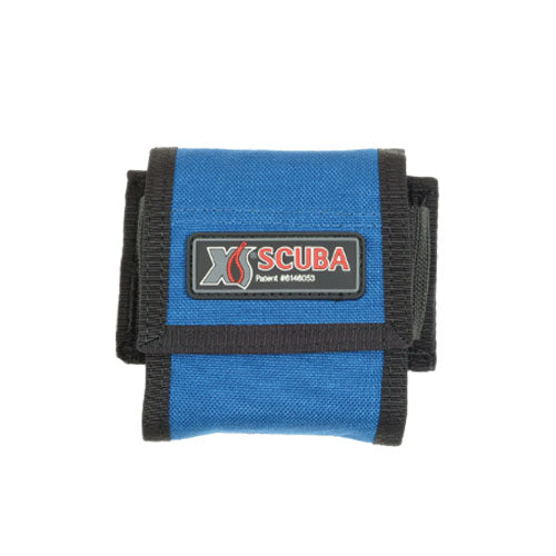 XS Scuba 2.5kg Single Weight Pocket - Blue - WB101BU