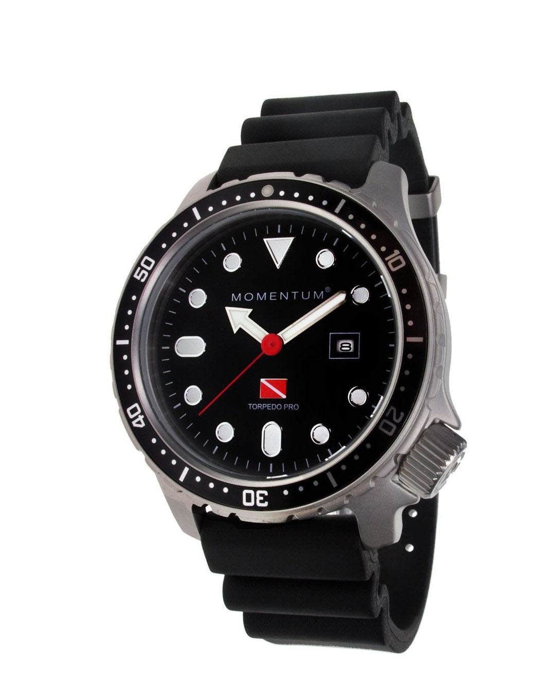 Momentum TORPEDO PRO, SS, LRG, BLACK, BLACK RUBBER