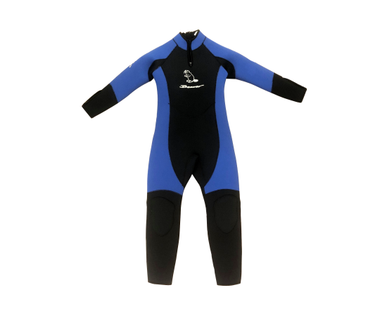 Maui Junior 5mm One Piece Black/Royal Blue