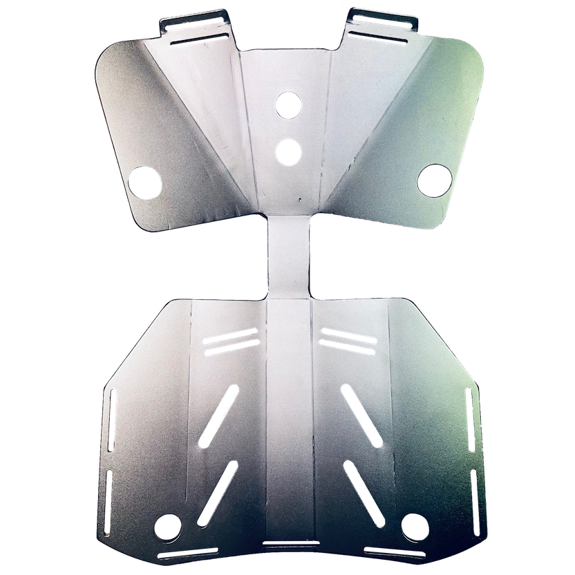 Horizon Stainless Steel Backplate, Buttplate + Harness