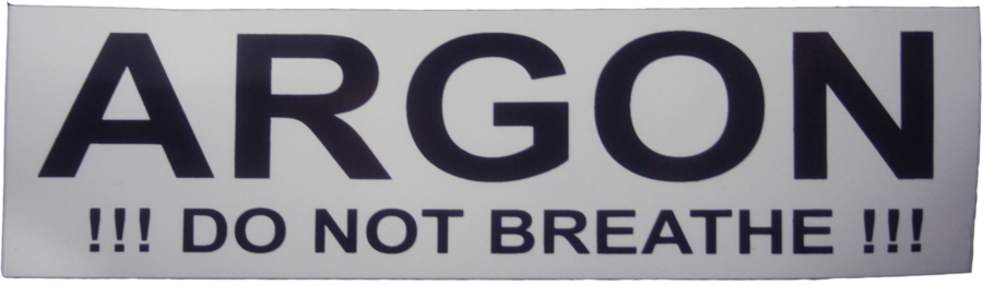 Nautilus Sticker ARGON (small 17x5 cm)