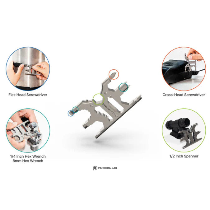 Pandora-Lab Scuba Divers Titanium Multitool 3