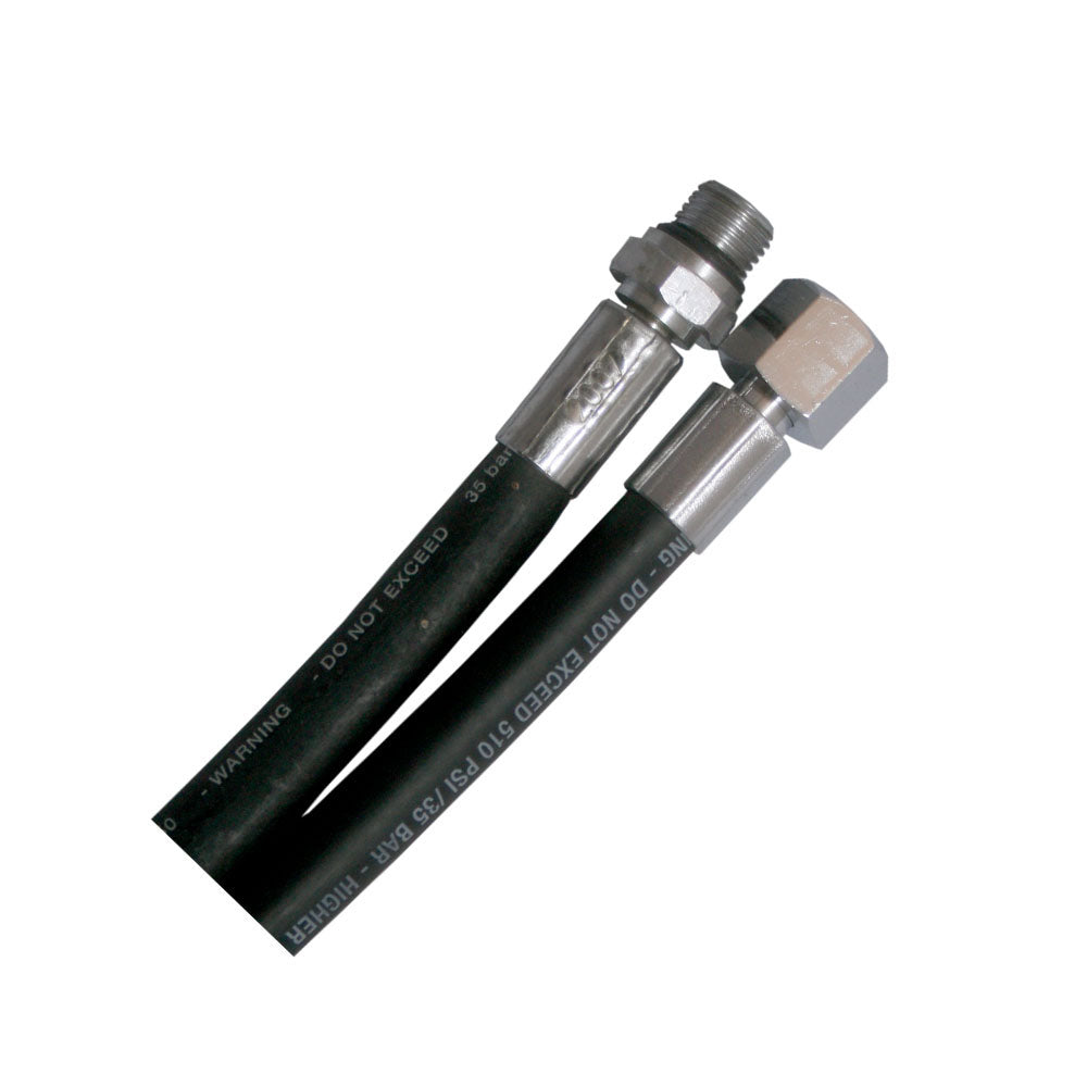 Nautilus Rubber Regulator Hose 210cm 1/2"