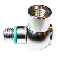 7/16 UNF 90° High Pressure Hose Adaptor