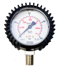 Airgun Charging Adaptor Pressure Gauge