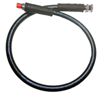 Apeks 71cm DIN/QD Coupling Hose