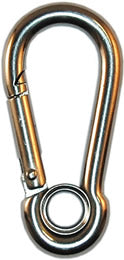 50mm Stainless Steel Carabiner