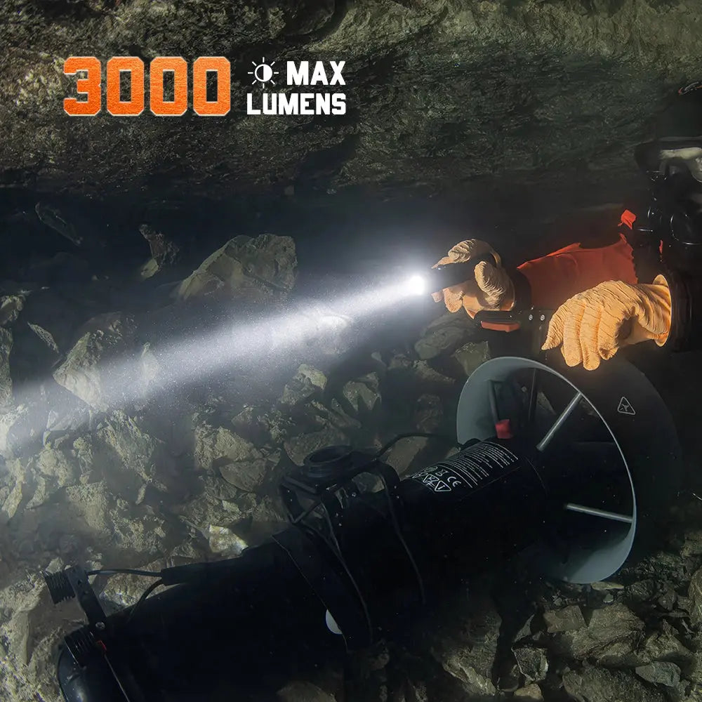 OrcaTorch DC710 Scuba Dive Light