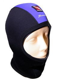 Aqua Flex 3mm Hood Black/Blue Medium