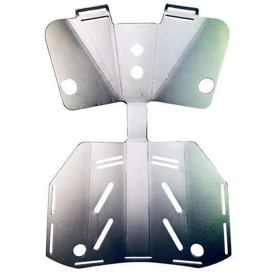 Horizon Stainless Steel Backplate, Buttplate + Harness