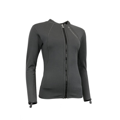 Sharkskin T2 Chillproof Long Sleeve Full Zip Top - Womens
