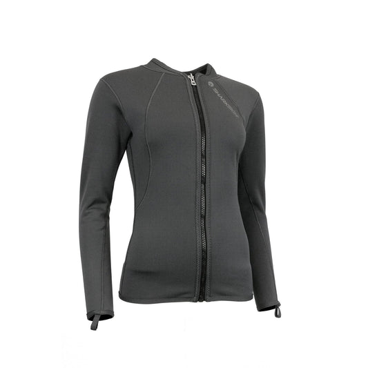 Sharkskin T2 Chillproof Long Sleeve Full Zip Top - Womens
