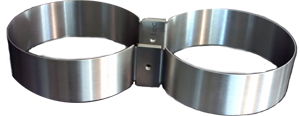 V4Tec  Tankbands 184,20 mm incl. Bolt Kit