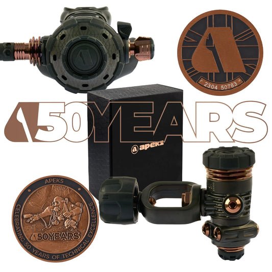 Apeks MTX-RC 50th Anniversary Limited Edition Regulator