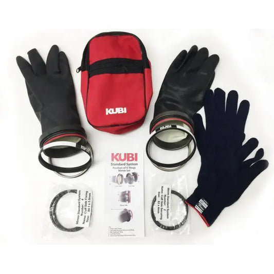 Kubi Dry Glove Standard System Complete O-Ring Set - Cuff & Glove Side